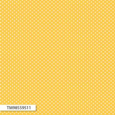 Back Porch Prints by Kaye England - 98559 511 Yellow with White Spot